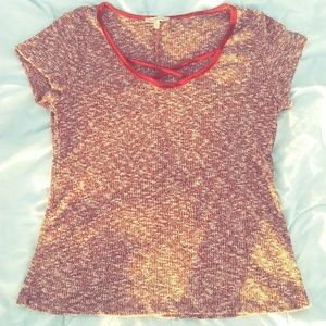 Red Charlotte Russe Shirt